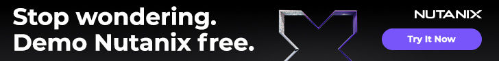 Stop wondering. Demo Nutanix free.