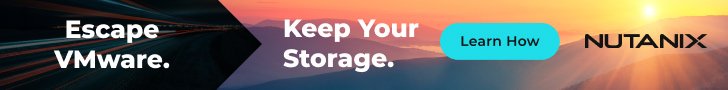 Escape VMware. Keep your storage.
