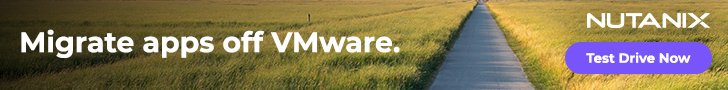 Migrate apps off VMware. Test drive now.