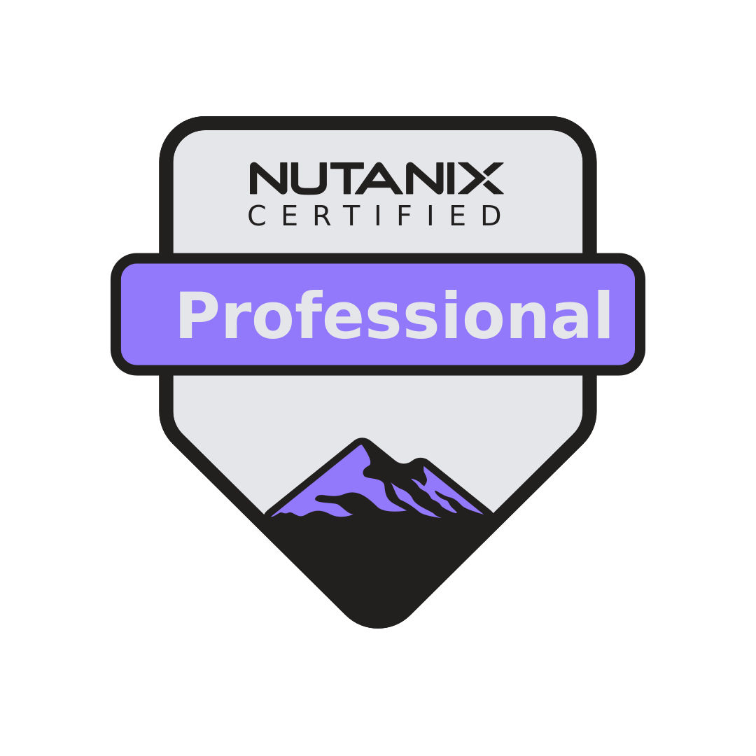 Nutanix Certified Professional Badge