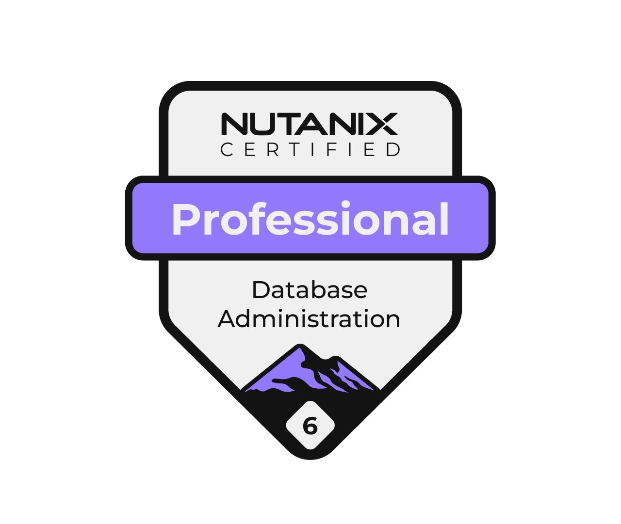 Nutanix Certified Professional Badge - Database Administration
