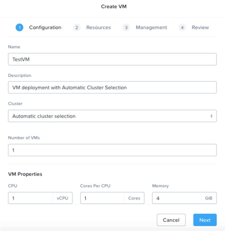 Create VM