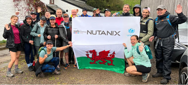 Employees from our team in Europe hiked to raise funds for UNICEF & SSAFA