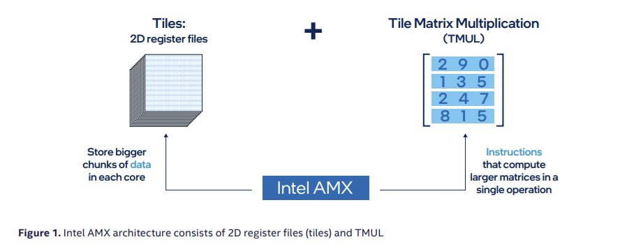 Intel AMX instruction set