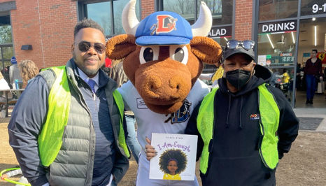 Members of NuShades our Black employee group, volunteered at a North Carolina book drive