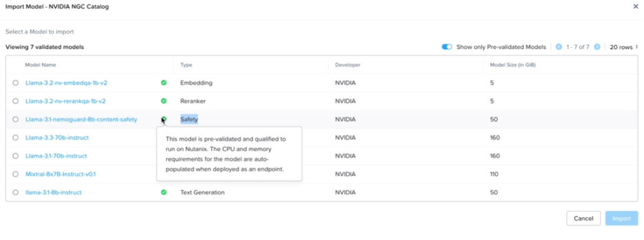 Graphic to represent Nutanix and NVIDIA end-to-end agentic RAG workflow with NeMo guardrails as a centerpiece