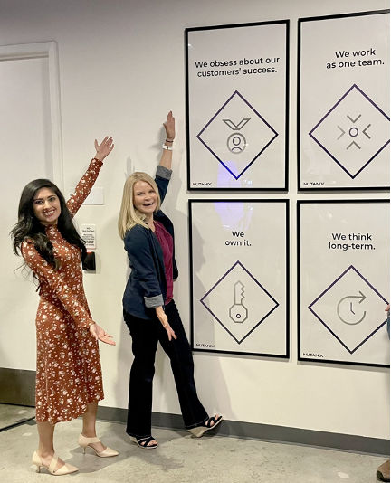 Our Culture Principles at Nutanix headquarters 