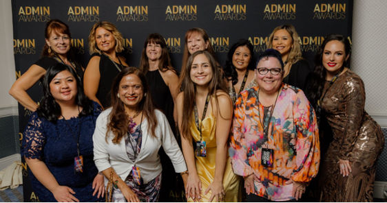 Some of our team at the 2023 Silicon Valley Admin Awards