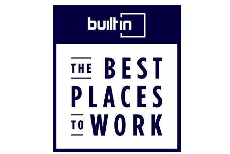 Built in the best places to work badge