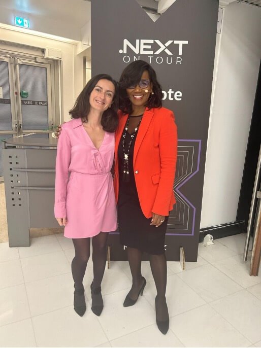 Laurence et l’ancienne ministre