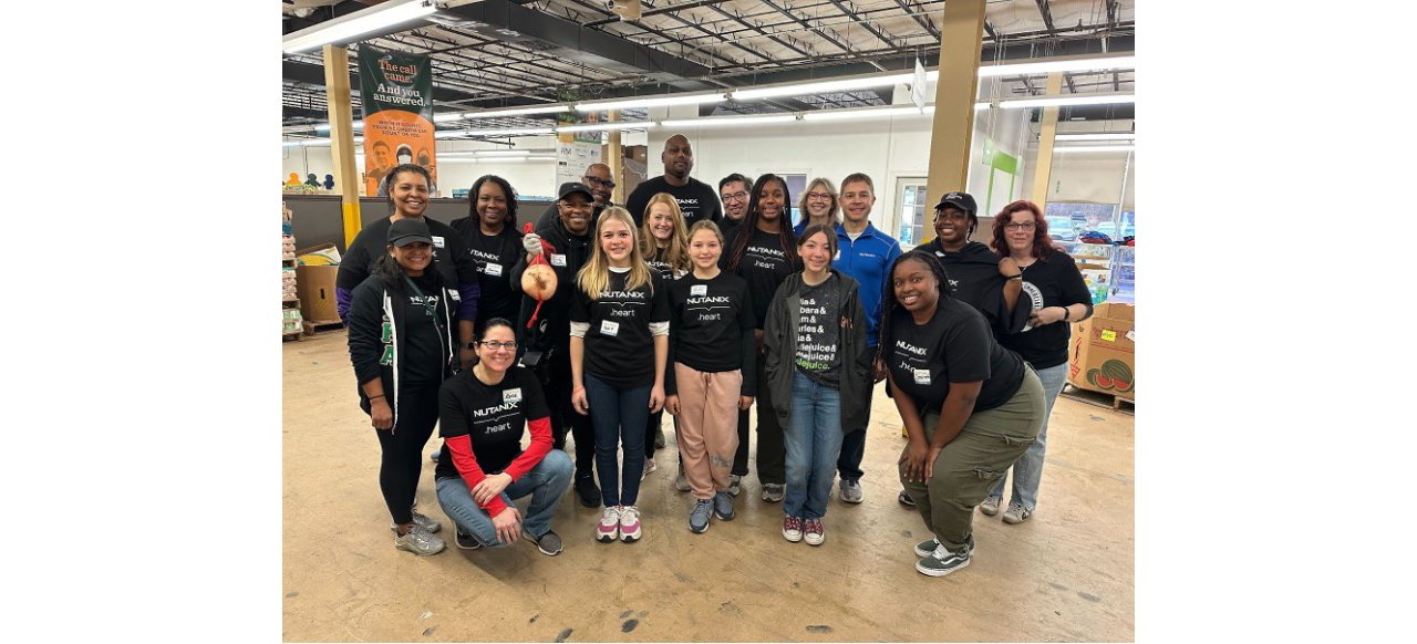 Employees volunteered in Durham, NC and Boston, MA for MLK Day