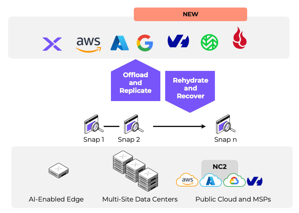 Multicloud Snapshot Technology