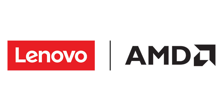 Lenovo and AMD - Logo