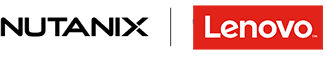 Nutanix and Lenovo logos