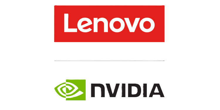 Nvidia and Lenovo Logos