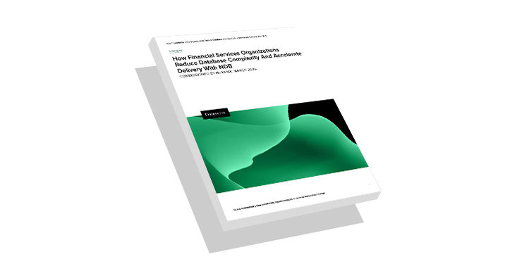 How Financial Services Organizations Reduce Database Complexity And Accelerate Delivery With NDB