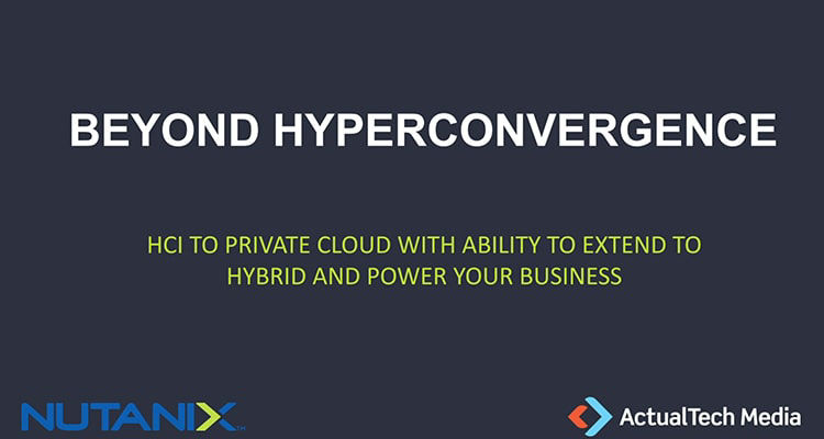 Beyond Hyperconvergence: Building a Complete Private Cloud