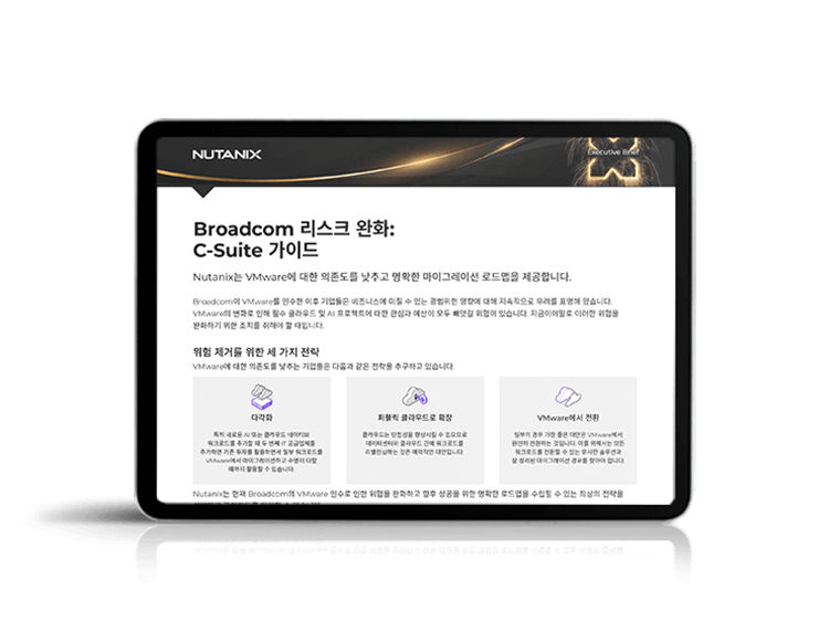 Broadcom 리스크 완화: C-Suite 가이드