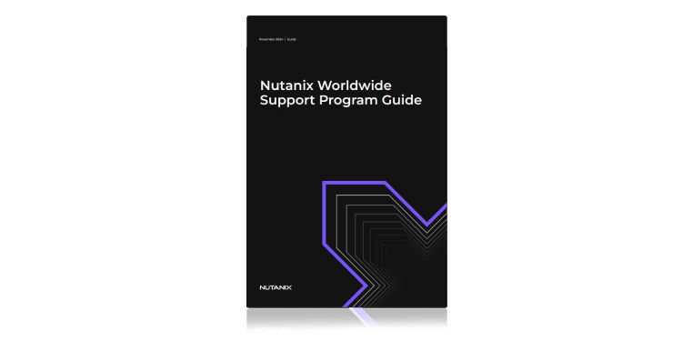 Nutanix Worldwide Support Program Guide