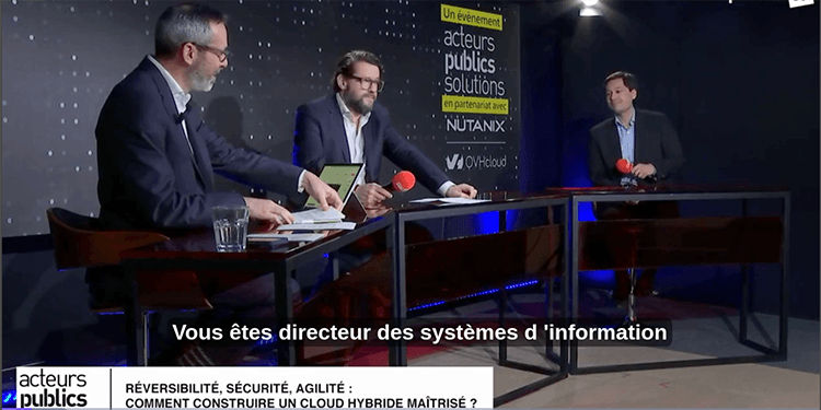 Cloud hybride : “On ne se demande plus si on va avoir la capacité, c’est primordial pour un pôle d’infrastructures”