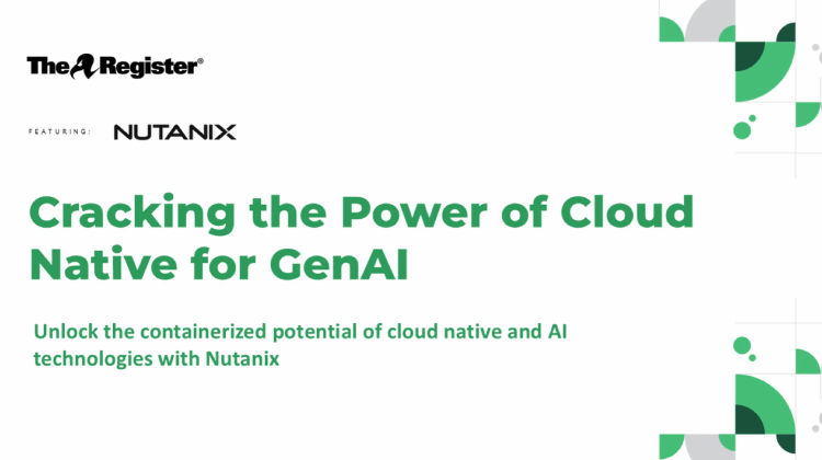 Cracking the Power of Cloud Native for GenAI
