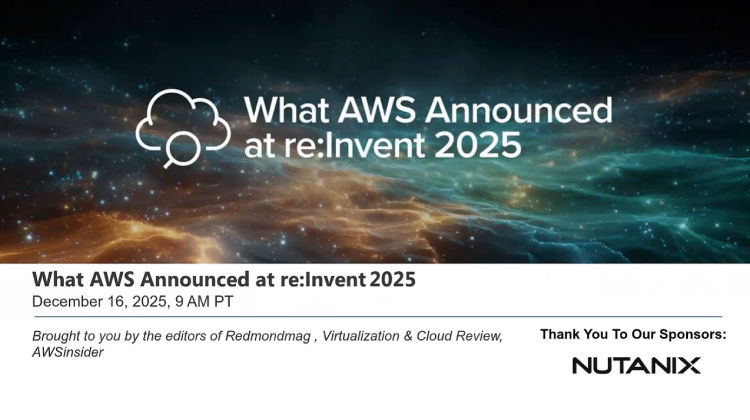 Industry Showcase – AWS ReInvent