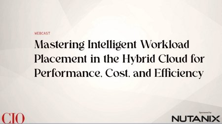 Mastering Intelligent Workload Placement in the Hybrid Cloud