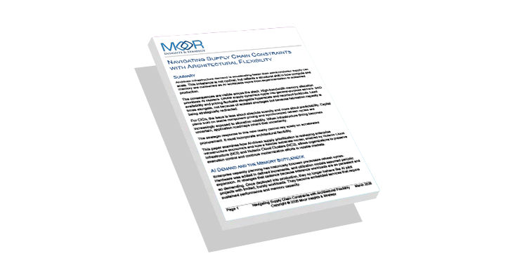 Moor Insights analyzes today’s supply chain challenges and outlines how Nutanix enables architectural flexibility.